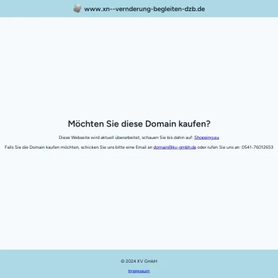 Screenshot veränderung-begleiten.de