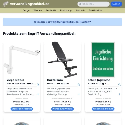 Screenshot verwandlungsmöbel.de