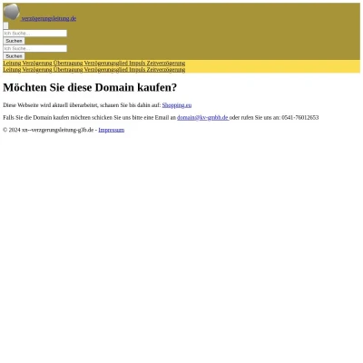 Screenshot verzögerungsleitung.de