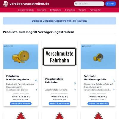 Screenshot verzögerungsstreifen.de