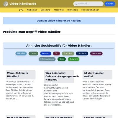 Screenshot video-händler.de