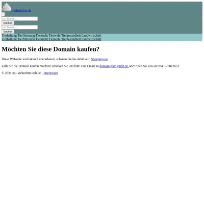 Screenshot viehzüchter.de