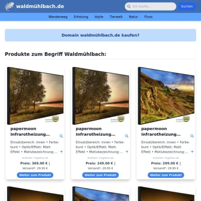 Screenshot waldmühlbach.de