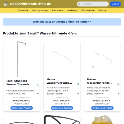 Screenshot wasserführende-öfen.de