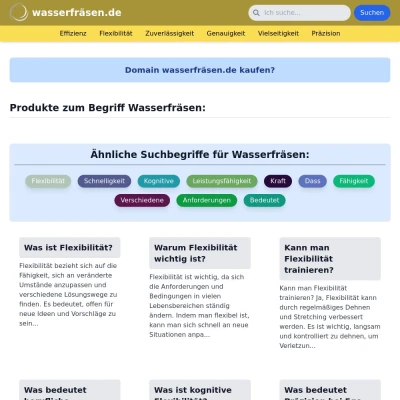 Screenshot wasserfräsen.de