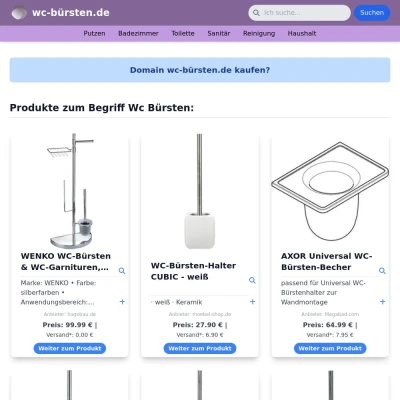 Screenshot wc-bürsten.de