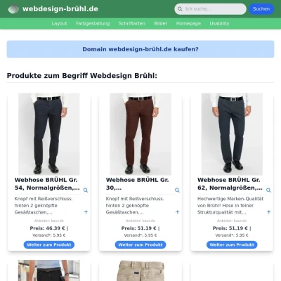 Screenshot webdesign-brühl.de