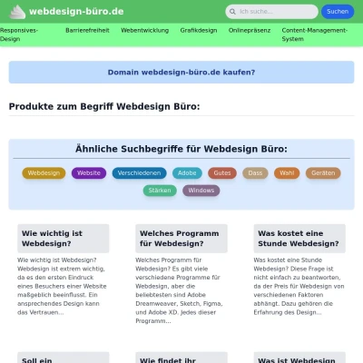 Screenshot webdesign-büro.de