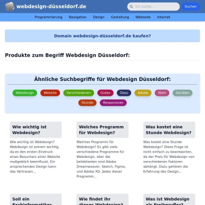 Screenshot webdesign-düsseldorf.de