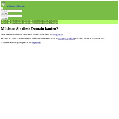 Screenshot webdesign-tübingen.de