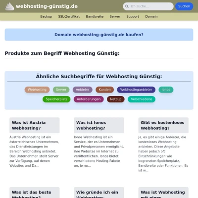 Screenshot webhosting-günstig.de