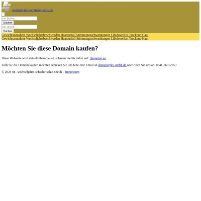 Screenshot wechseljahre-schüssler-salze.de