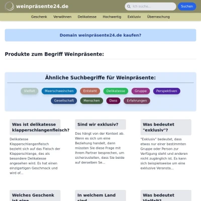 Screenshot weinpräsente24.de