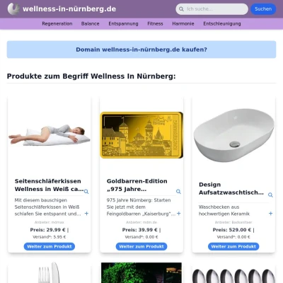 Screenshot wellness-in-nürnberg.de