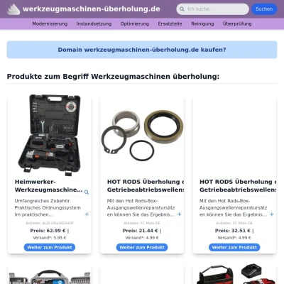 Screenshot werkzeugmaschinen-überholung.de