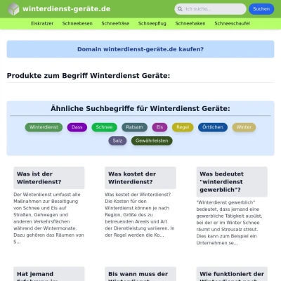 Screenshot winterdienst-geräte.de