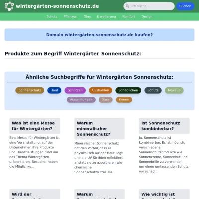 Screenshot wintergärten-sonnenschutz.de