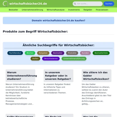 Screenshot wirtschaftsbücher24.de