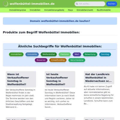 Screenshot wolfenbüttel-immobilien.de