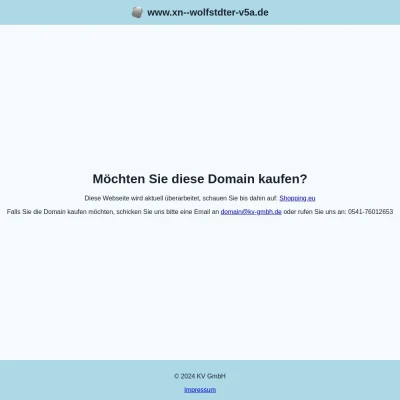 Screenshot wolfstädter.de