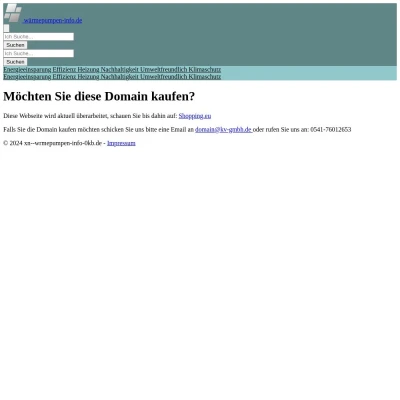 Screenshot wärmepumpen-info.de