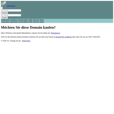 Screenshot wüstung.de