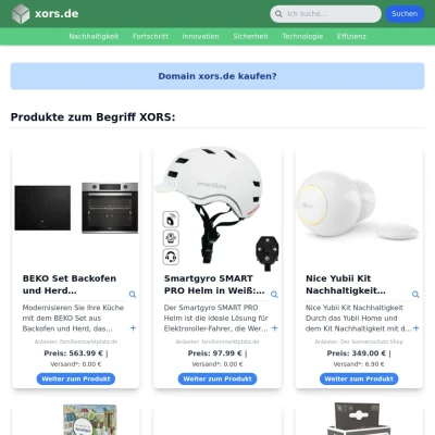 Screenshot xors.de