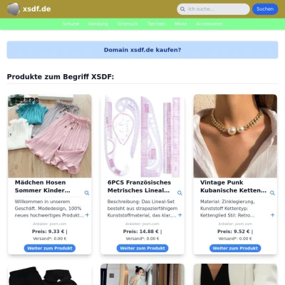 Screenshot xsdf.de