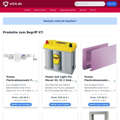 Screenshot xt24.de