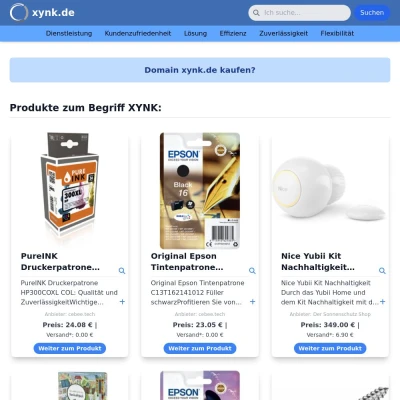 Screenshot xynk.de