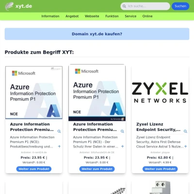 Screenshot xyt.de