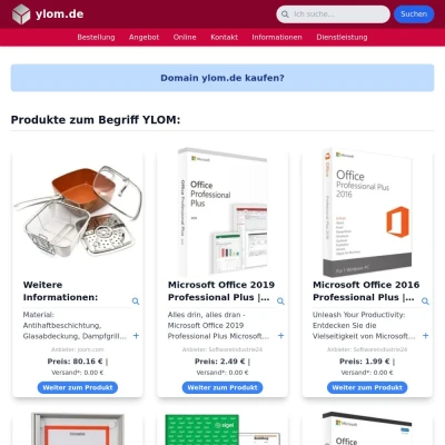 Screenshot ylom.de