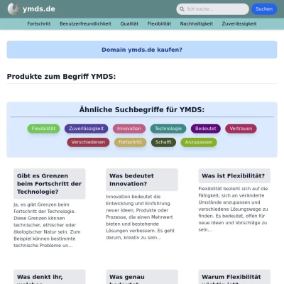 Screenshot ymds.de