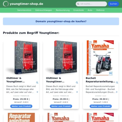 Screenshot youngtimer-shop.de