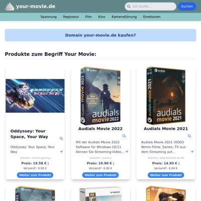 Screenshot your-movie.de