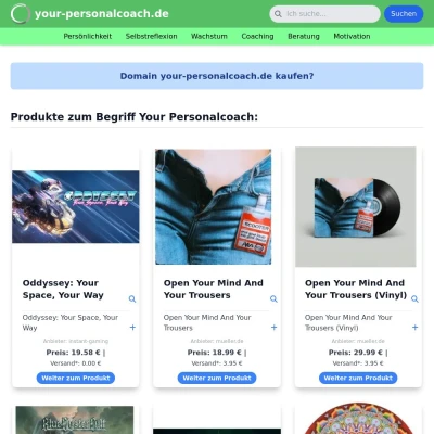 Screenshot your-personalcoach.de