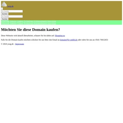 Screenshot yozg.de