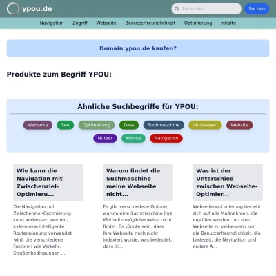 Screenshot ypou.de