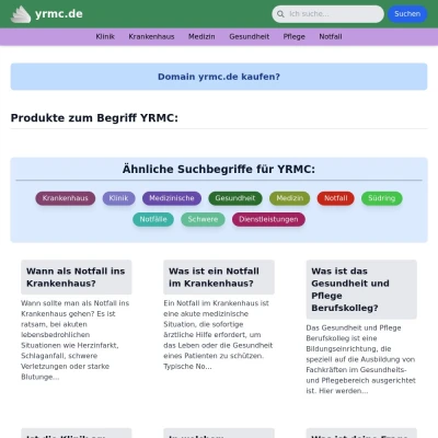 Screenshot yrmc.de