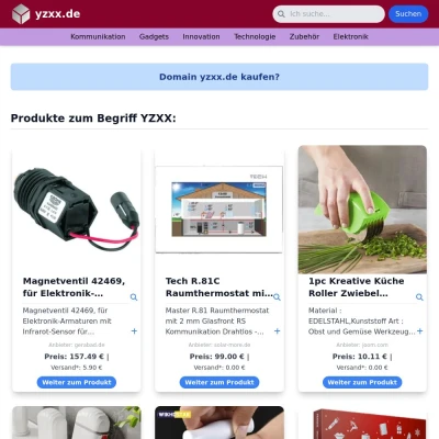 Screenshot yzxx.de