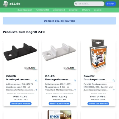Screenshot z41.de