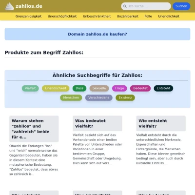 Screenshot zahllos.de