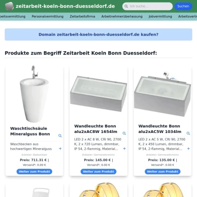 Screenshot zeitarbeit-koeln-bonn-duesseldorf.de