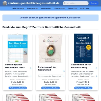 Screenshot zentrum-ganzheitliche-gesundheit.de