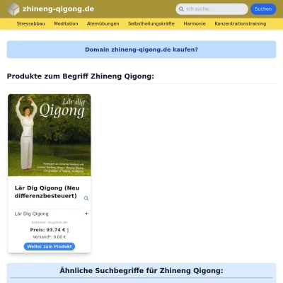 Screenshot zhineng-qigong.de