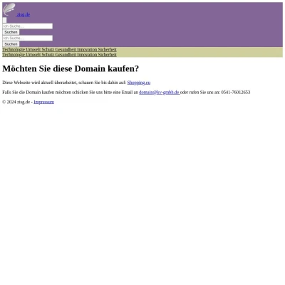 Screenshot zisg.de