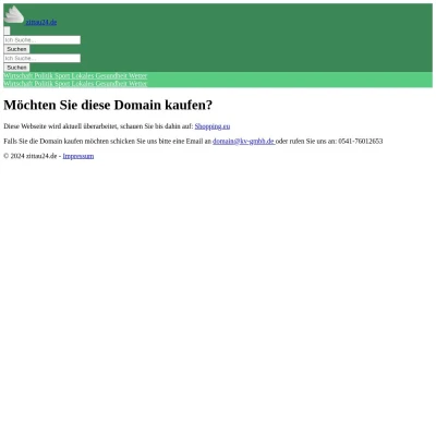 Screenshot zittau24.de