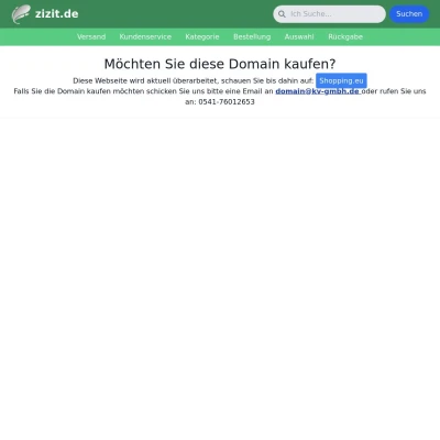 Screenshot zizit.de