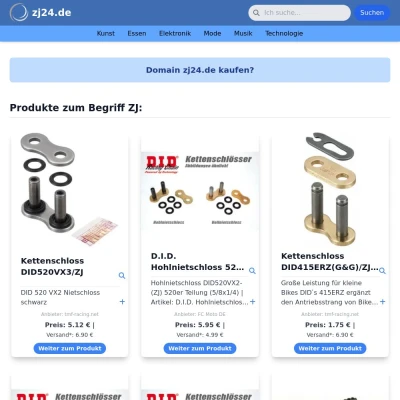 Screenshot zj24.de