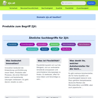 Screenshot zjx.at